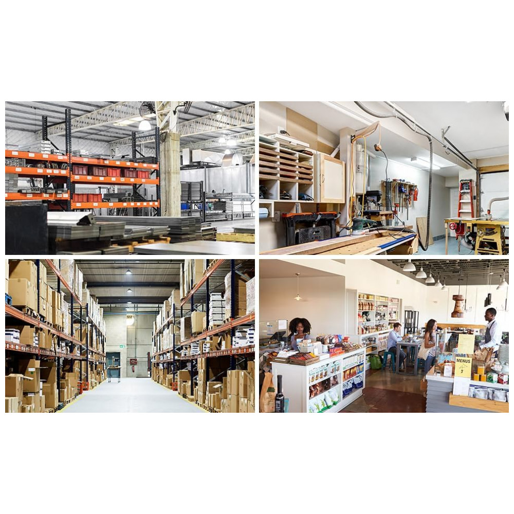 NS 2Pack Lâmpadas de Milho LED 120W, 5000K, AC110277V, 18000lm, Base E26E39, Substituição de Metal Halide HID CFL para Iluminação Industrial Comercial - Imagem 4