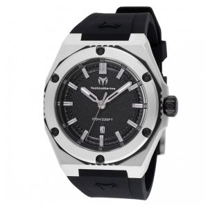 Relógio Masculino TechnoMarine Coral Coral Legacy 45mm Preto TM416072
