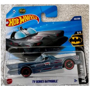 Hot Wheels Batmóvel da Série de TV Batman 35 103250 Miniatura Diecast Escala 1:64Mattel