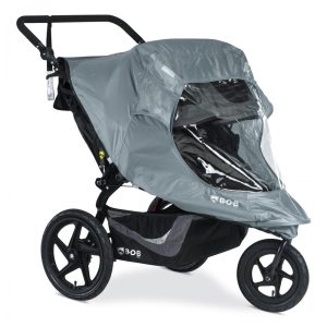 Britax BOB Gear Weather Shield para Carrinhos Duallie com Rodas Giratórias - Cinza