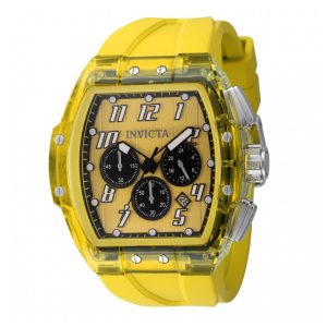 Relógio Masculino Invicta S1 Rally Anatomic 47mm Amarelo 45482