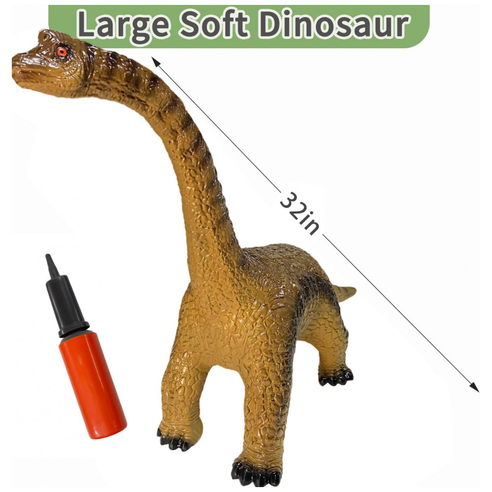 Grande Brachiosaurus 81 cm Brinquedo de Dinossauro para Crianças Brinquedo de Dinossauro Grande para Crianças YONGJULE - Imagem 2