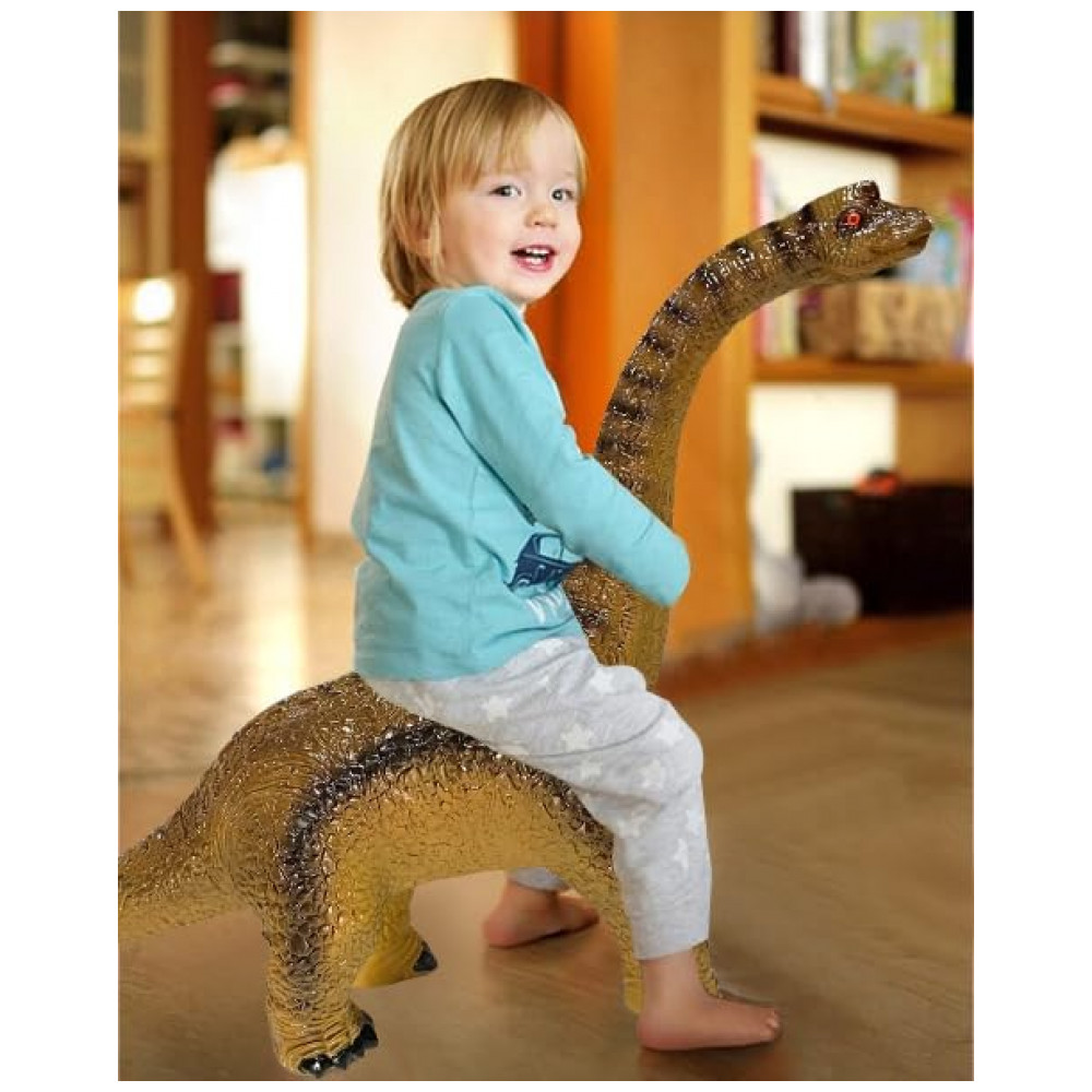 Grande Brachiosaurus 81 cm Brinquedo de Dinossauro para Crianças Brinquedo de Dinossauro Grande para Crianças YONGJULE - Imagem 5