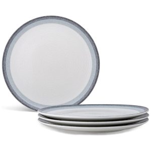 Conjunto de Pratos para Jantar com 4 Peças Formato Redondo e Material de Porcelana Noritake G017-406D Colorido