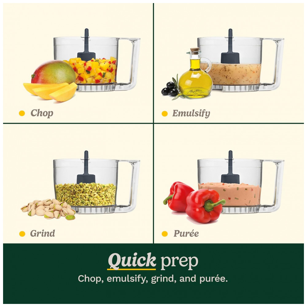 Mini Processador de Alimentos Plus 110v CUISINART DLC 2APK Rosa claro - Imagem 6