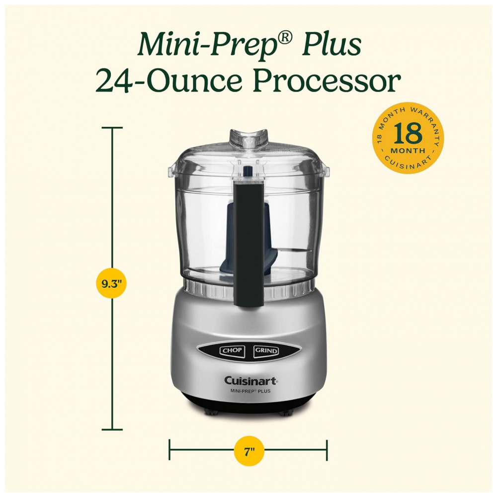 Mini Processador de Alimentos Plus 110v CUISINART DLC 2APK Rosa claro - Imagem 8