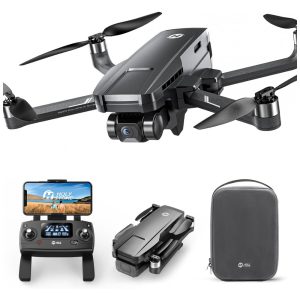 Drone com Câmera 4K Wifi 5G GPS e Retorno para Casa Inteligente Holy Stone Preto