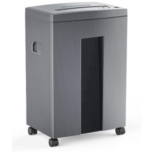 Fragmentadora de Papel e Cartões até 18 Folhas com Alta Nível de Segurança 110V WOLVERINE Cinza