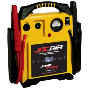 Clore Automotive JNCAIR Carregador de Bateria Automotiva Portátil 15 22 Ah 12V com compressor de ar