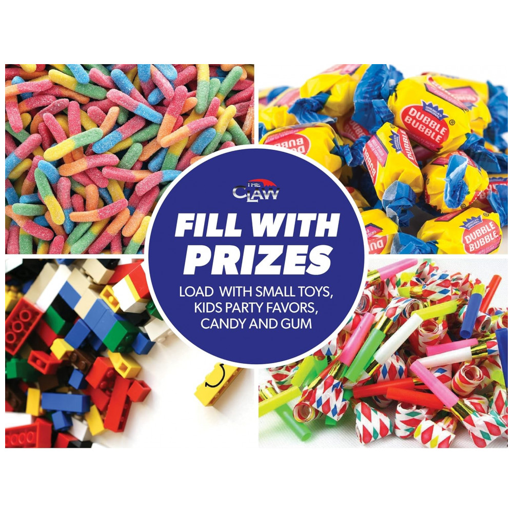 Máquina de Garra Eletrônica Etna - Mini Arcade com Luzes LED Piscantes e Sons para Crianças - Imagem 7