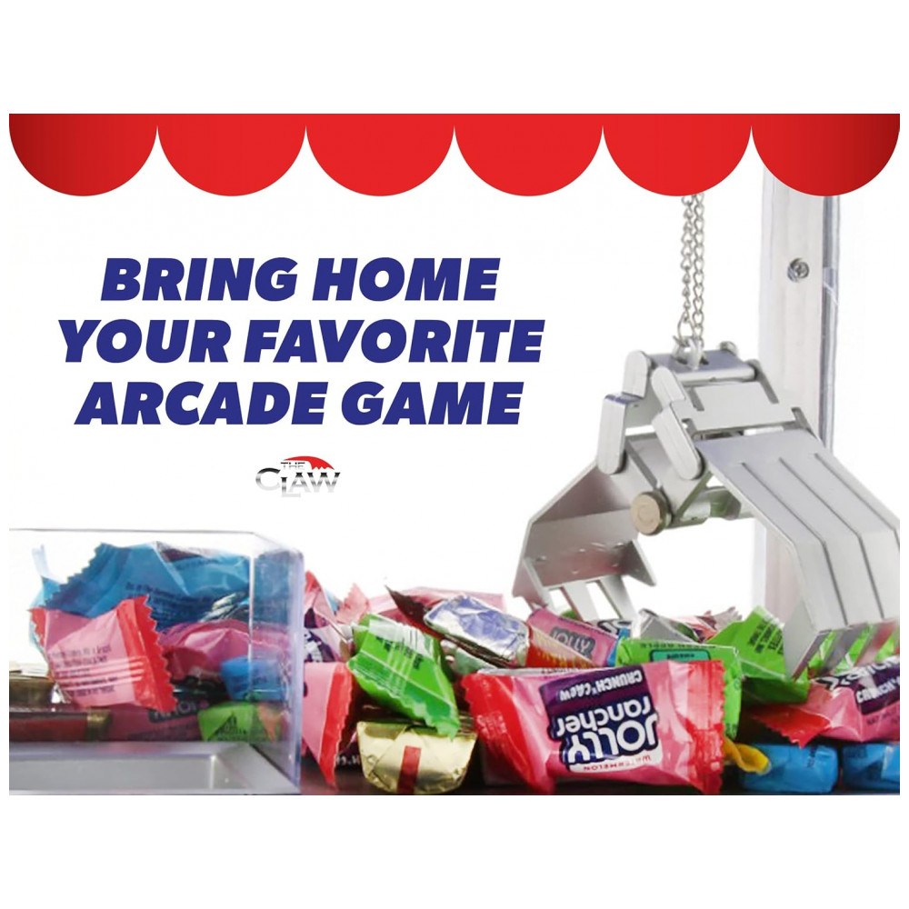 Máquina de Garra Eletrônica Etna - Mini Arcade com Luzes LED Piscantes e Sons para Crianças - Imagem 8