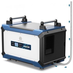 Desumidificador ARGENDON para Espaços de Rastejamento com Bomba e Mangueira de Drenagem Desumidificador Comercial de 68 litros