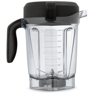 Copo Jarra de Reposição para Liquidificador 1.8L para Modelo 5300 VITAMIX 060904 Preto