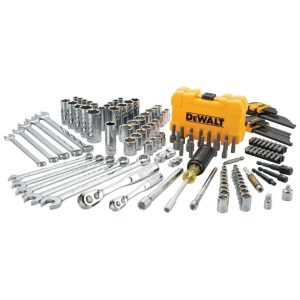 Kit de Ferramentas com Maleta de zenamento 142 Peças DEWALT DWMT73802 Amarelo