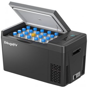 Cooler Elétrico Automotivo Portátil 23 Litros BougeRV Preto