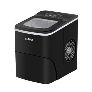Máquina de Gelo KUPPET Produz 12kg Dia 9 Cubos 6 min Preto 110V