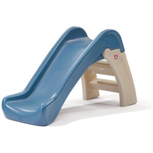 Escorregador Infantil Para Ambientes Internos e Externos Com Escada Larga e Pegada Fácil - Para Crianças de 15 a 4 Anos - Step2