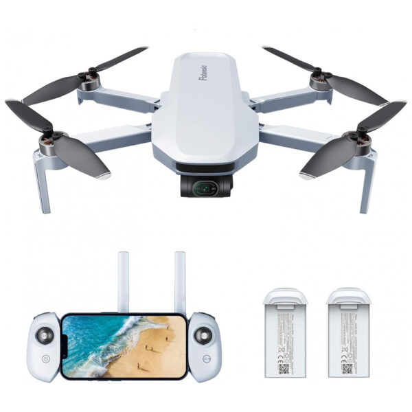 Drone Potensic ATOM com Gimbal de 3 Eixos e Câmera 4K, Para Adultos, 64 Minutos de Voo, Transmissão de até 6KM, Rastreamento Visual,