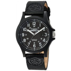 Relógio Masculino Analógico com Pulseira de Couro Timex TW4B08100 Preto