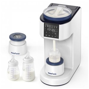 MOMFANN Preparador Automático de Fórmula - Aquecedor de Mamadeiras com Base Agitadora110 volts