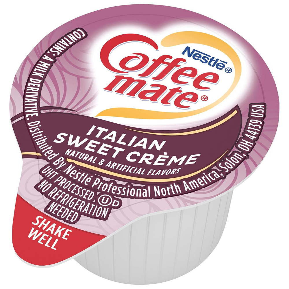 Creme para Café Sabor Doce Italiano Creme Líquido Não Lácteo 180 Unidades Nestlé Coffee Mate - Imagem 5