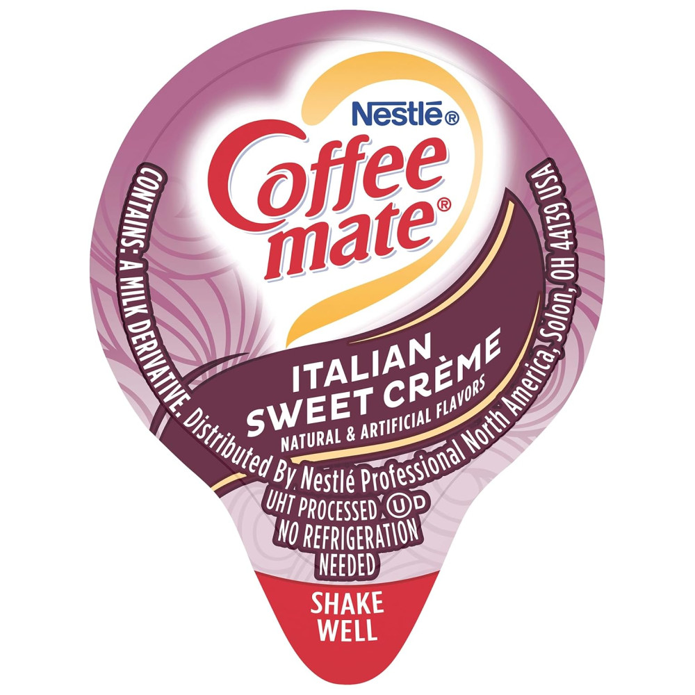 Creme para Café Sabor Doce Italiano Creme Líquido Não Lácteo 180 Unidades Nestlé Coffee Mate - Imagem 6