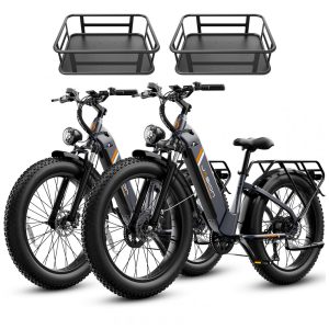 Bicicleta elétrica Jasion Thunder azul ártico pneus 26x4 motor 750W nominal 1800W pico bateria 48V 18Ah 864Wh quadro alumínio 7 marchas 110V