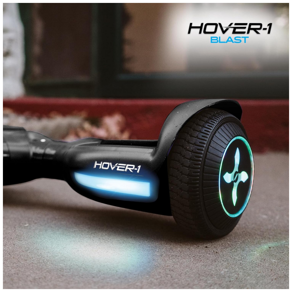 Hoverboard Hover-1 Blast Aqua com 6,5″, LED e Certificação UL2272 – Dual 160 W, até 11 km/h - Imagem 5