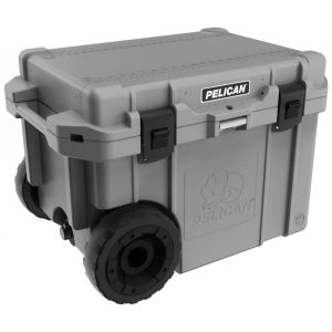 Cooler Térmico Portátil 45 Litros com Rodas Pelican Cinza