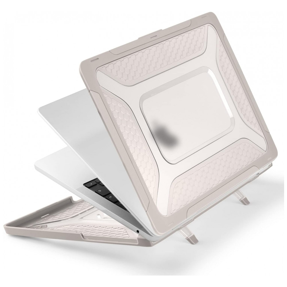 Capa Rígida Antichoque Rock Stone para MacBook Air 15″ (2023–2025 Modelos A3241/A3114/A2941 M2/M3/M4) – MEEgoodo - Imagem 3