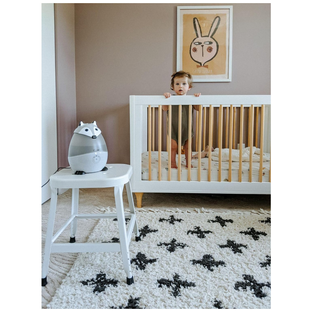 Umidificador Ultrassônico 18L com Tema de Raposa Configurações Ajustáveis e Desligamento Automático para Ambientes até 23m2 110V CRANE Cinza - Imagem 7