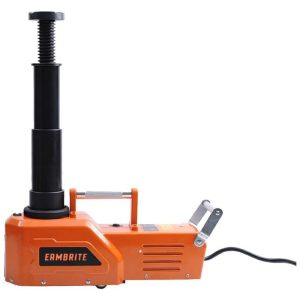 Macaco Elétrico Automotivo 12V até 45 Toneladas com Luz LED e Trava EAMBRITE Laranja
