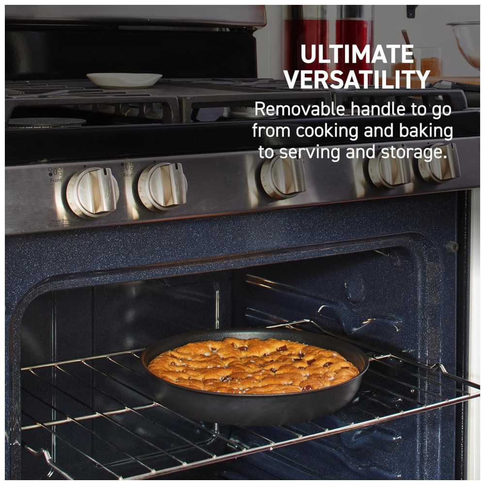 Jogo de Panelas e Frigideiras Antiaderentes Material em Alumínio e Granito com 14 Peças e Cabo Removível T-Fal Baunilha Francesa - Imagem 6