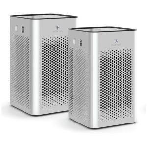 Purificador de Ar Automático com Filtro HEPA H13 Área de 46 m2 W 110v MEDIFY AIR MA 25 S2 Prateado