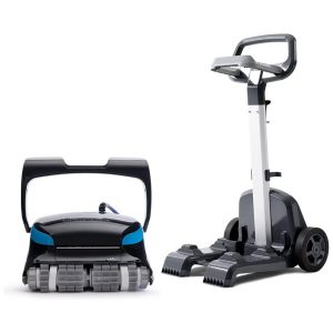 Robô Aspirador para Piscinas Dolphin Nautilus CC Supreme Wi-Fi Preto Conectividade Wi-Fi Escovação Ativa Caddy para Transporte Modelo 2025﻿