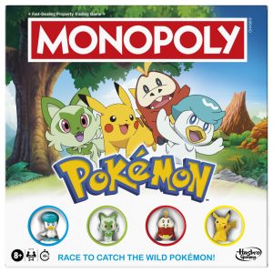 Jogo de tabuleiro Monopoly Edição Pokémon Hasbro multicolorido para 2 a 4 jogadores