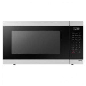 Forno micro-ondas de bancada Samsung inox 54L 900W cavidade em cerâmica sensor de cozimento 110V