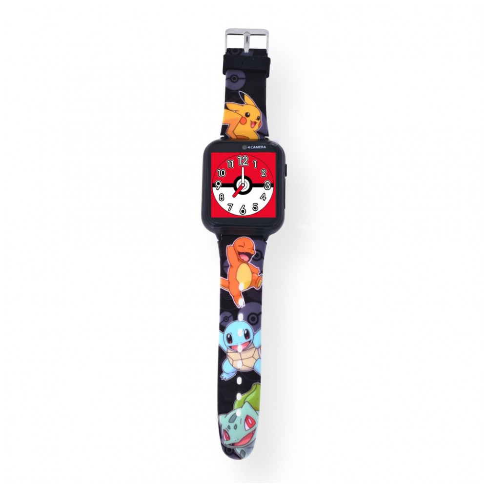 Relógio Smartwatch Infantil Pokémon Pikachu Interativo com Tela Touch Câmera e Pedômetro - Imagem 7