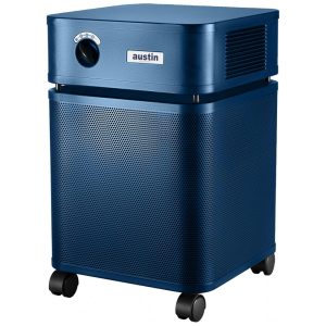 Purificador de Ar Austin Air HealthMate Plus Midnight Blue - Filtração Avançada em 4 Estágios para Casa com Carvão Ativado e Zeólita