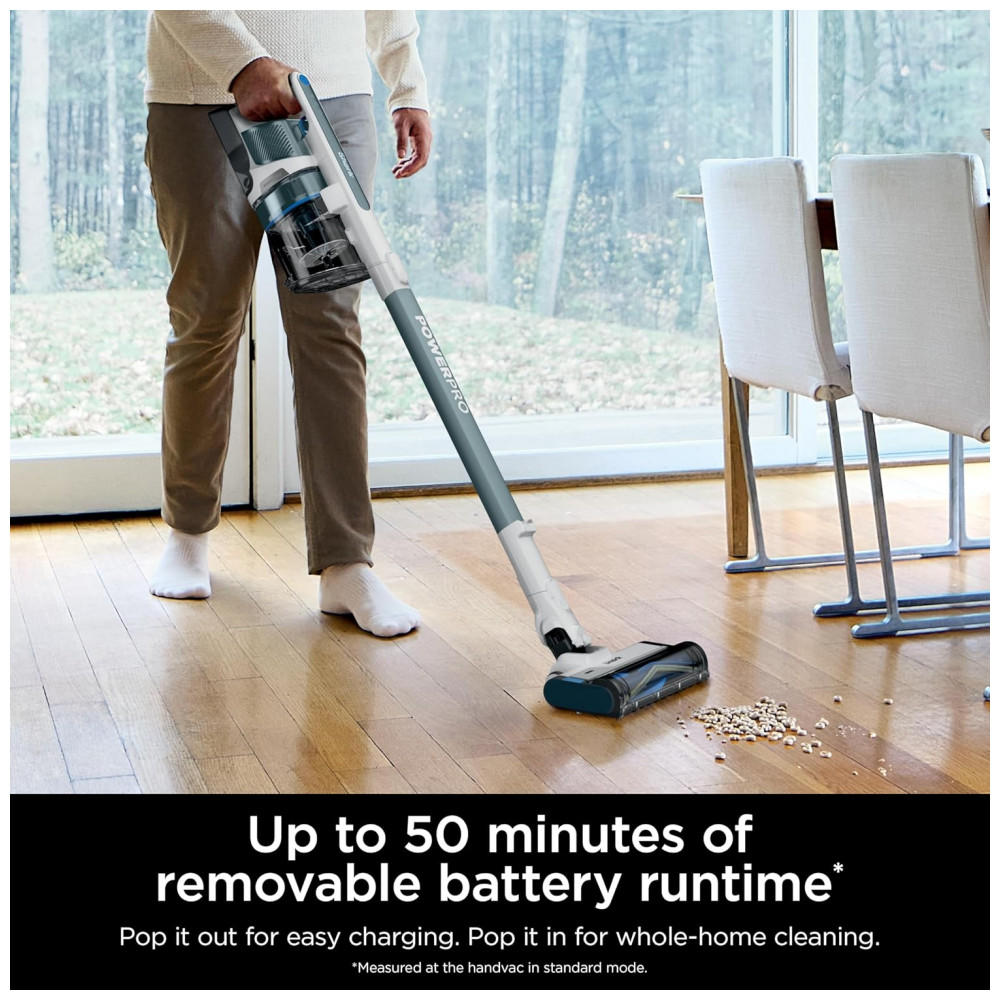 Aspirador de Pó Sem Fio Shark PowerPro Plus Essential Leve Recarregável Tecnologia FloorDetect Filtro HEPA Autonomia de até 50 Minutos Sucção Po - Imagem 4