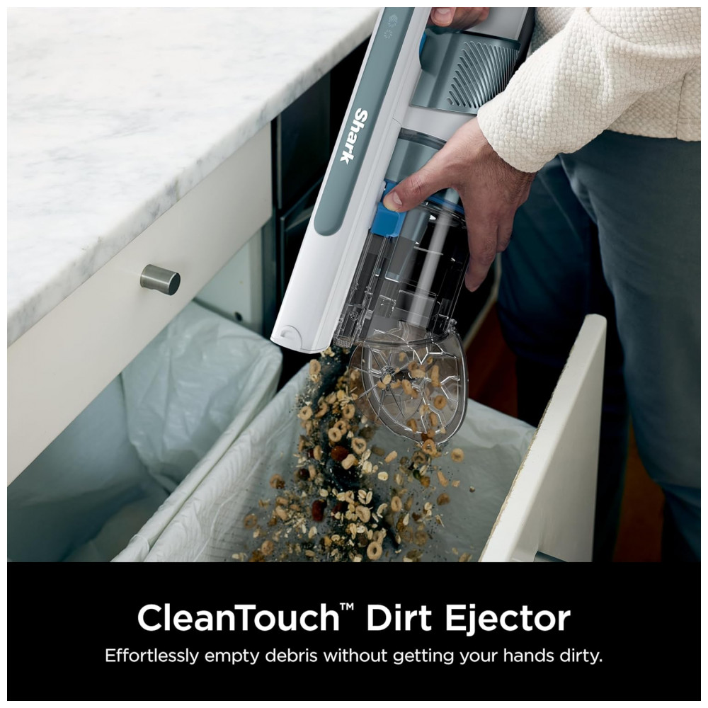 Aspirador de Pó Sem Fio Shark PowerPro Plus Essential Leve Recarregável Tecnologia FloorDetect Filtro HEPA Autonomia de até 50 Minutos Sucção Po - Imagem 7