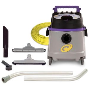 Aspirador de Pó Comercial Úmido e Seco Capacidade 3790L com Kit de Ferramentas 110V 1380W ProGuard Pro Team Cinza
