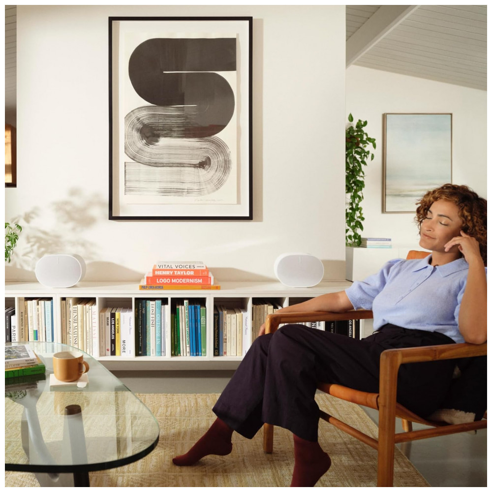 Sonos Era 300 Caixa de Som Inteligente com Dolby Atmos Áudio Espacial 3D Wi-Fi 6 Bluetooth 5.0 USB-C Controle por Voz – Branco Fosco - Imagem 7