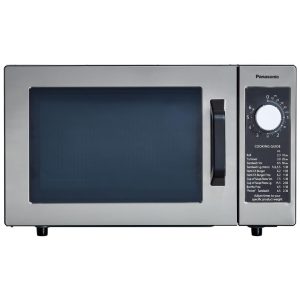 Forno de Micro-ondas Profissional Compacto Panasonic NE1025F com Temporizador Eletrônico de 6 Min Potência 1000W Alimentação Inferior