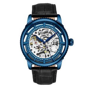 Relógio Masculino Stuhrling Winchester 3933 Automático 41mm Azul