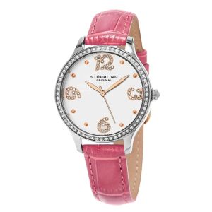 Relógio Feminino Stuhrling Chique 560 Quartzo 36mm Rosa