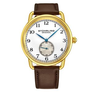 Relógio Masculino Stuhrling 207 Quartzo 41mm Marrom
