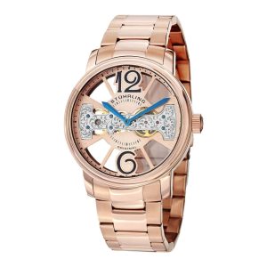 Relógio Masculino Stuhrling County Elite 785B Quartzo 46mm Ouro Rosa