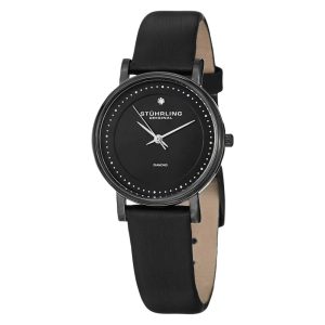 Relógio Feminino Stuhrling Lady Casatorra 734L Quartzo 29mm Preto