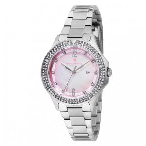 Relógio Feminino TechnoMarine Luna Tides com Mostrador em Madrepérola 33mm Aço TM826013